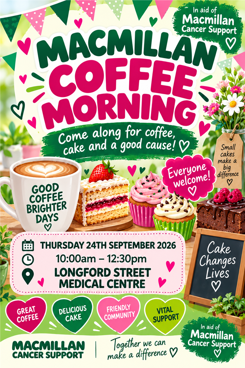 Coffee Morning Poster
